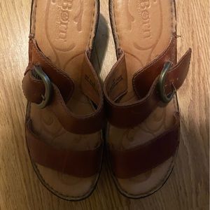 Born sandals with heel